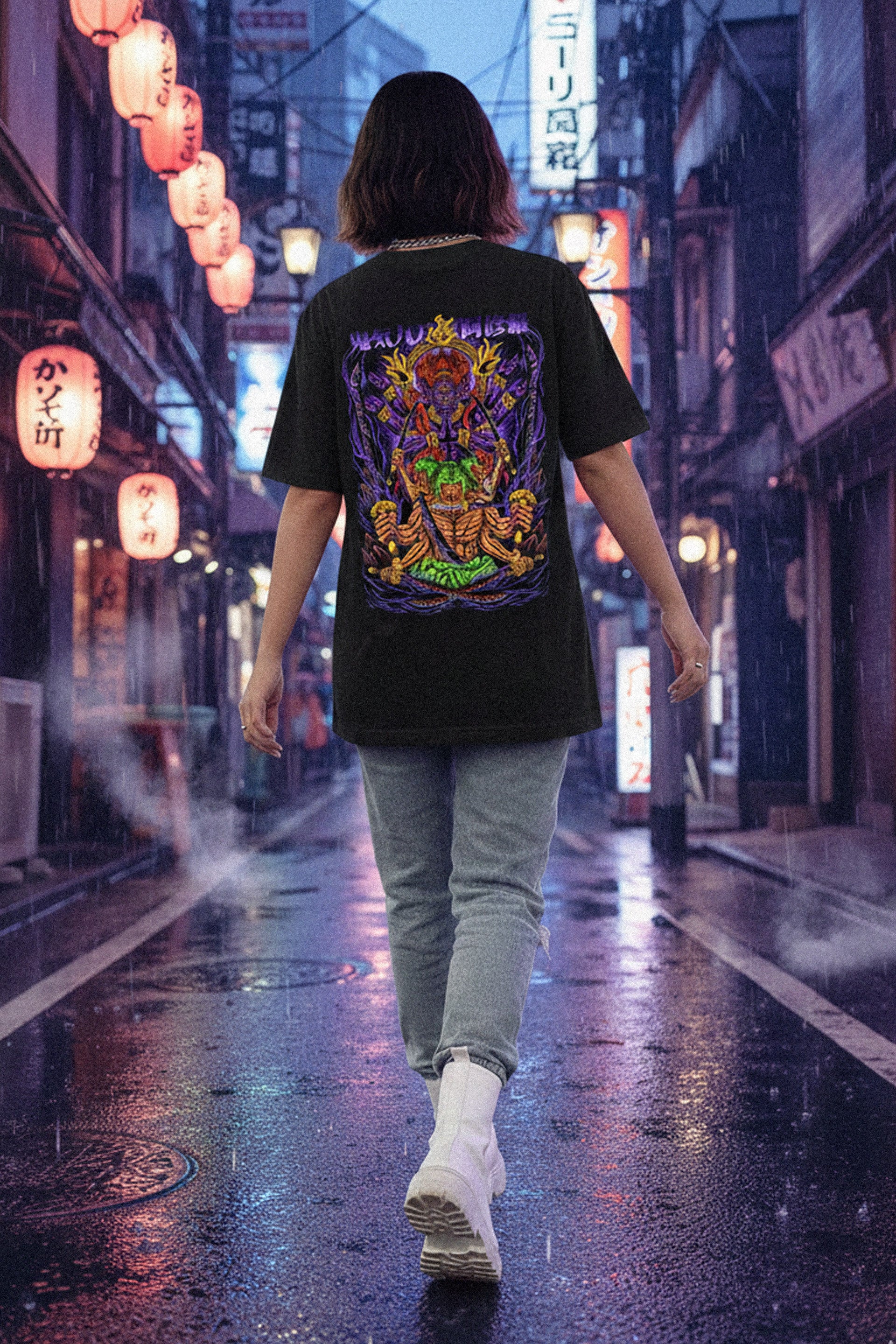 Roronoa Zoro Nine Swords Tribute Oversized Unisex T-Shirt